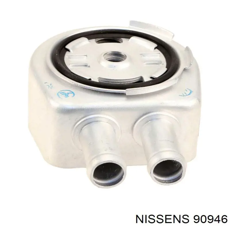 Radiador de aceite, bajo de filtro 90946 Nissens
