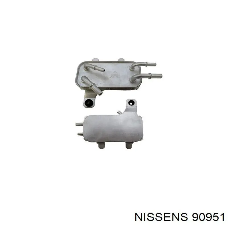 Radiador enfriamiento de combustible 90951 Nissens