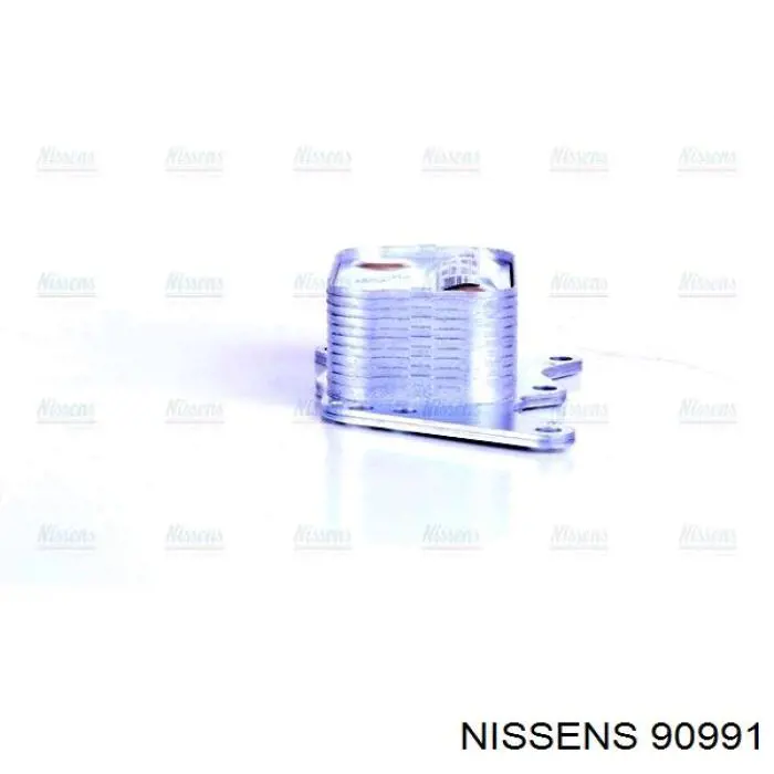 Radiador de aceite, bajo de filtro 90991 Nissens