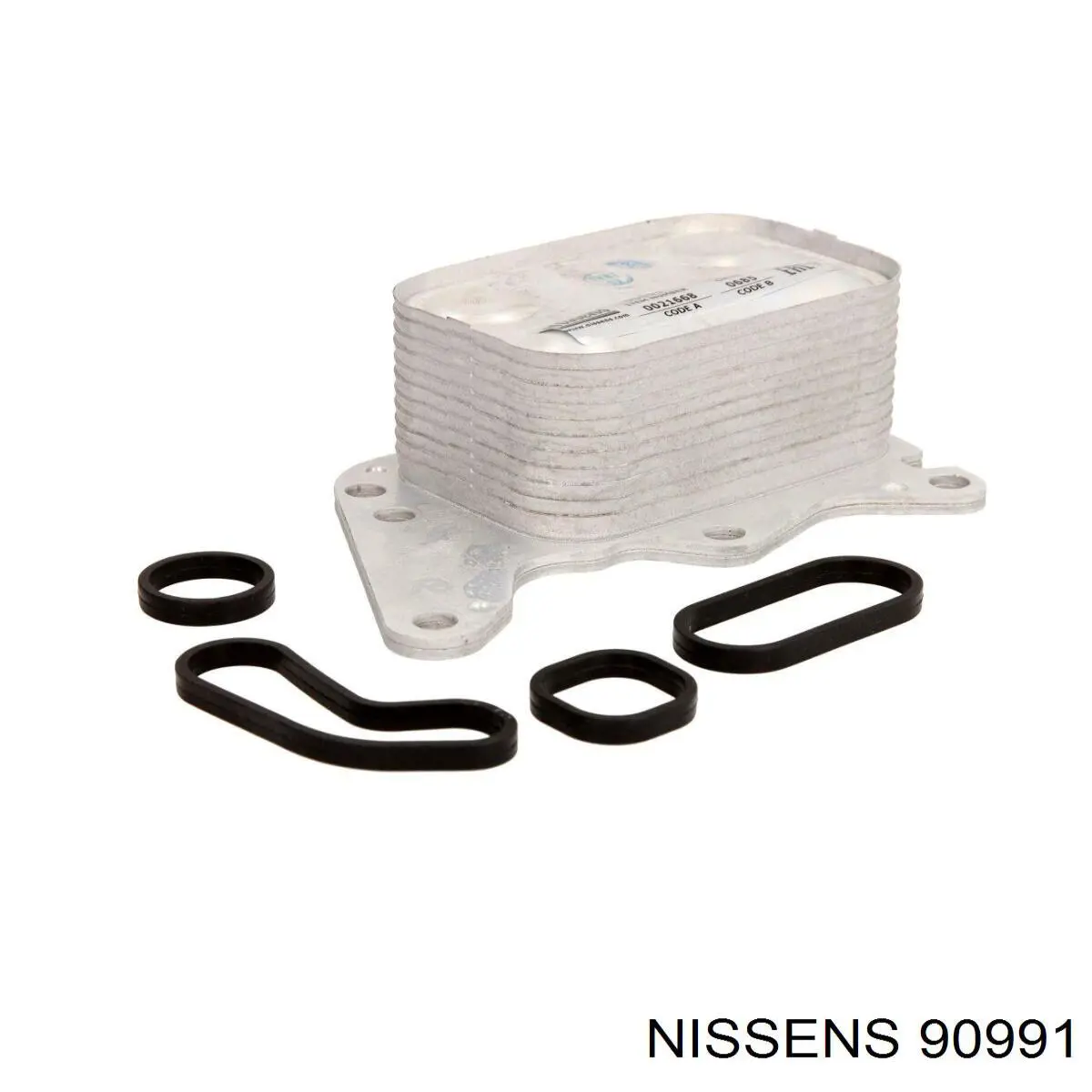 90991 Nissens радиатор масляный (холодильник, под фильтром)