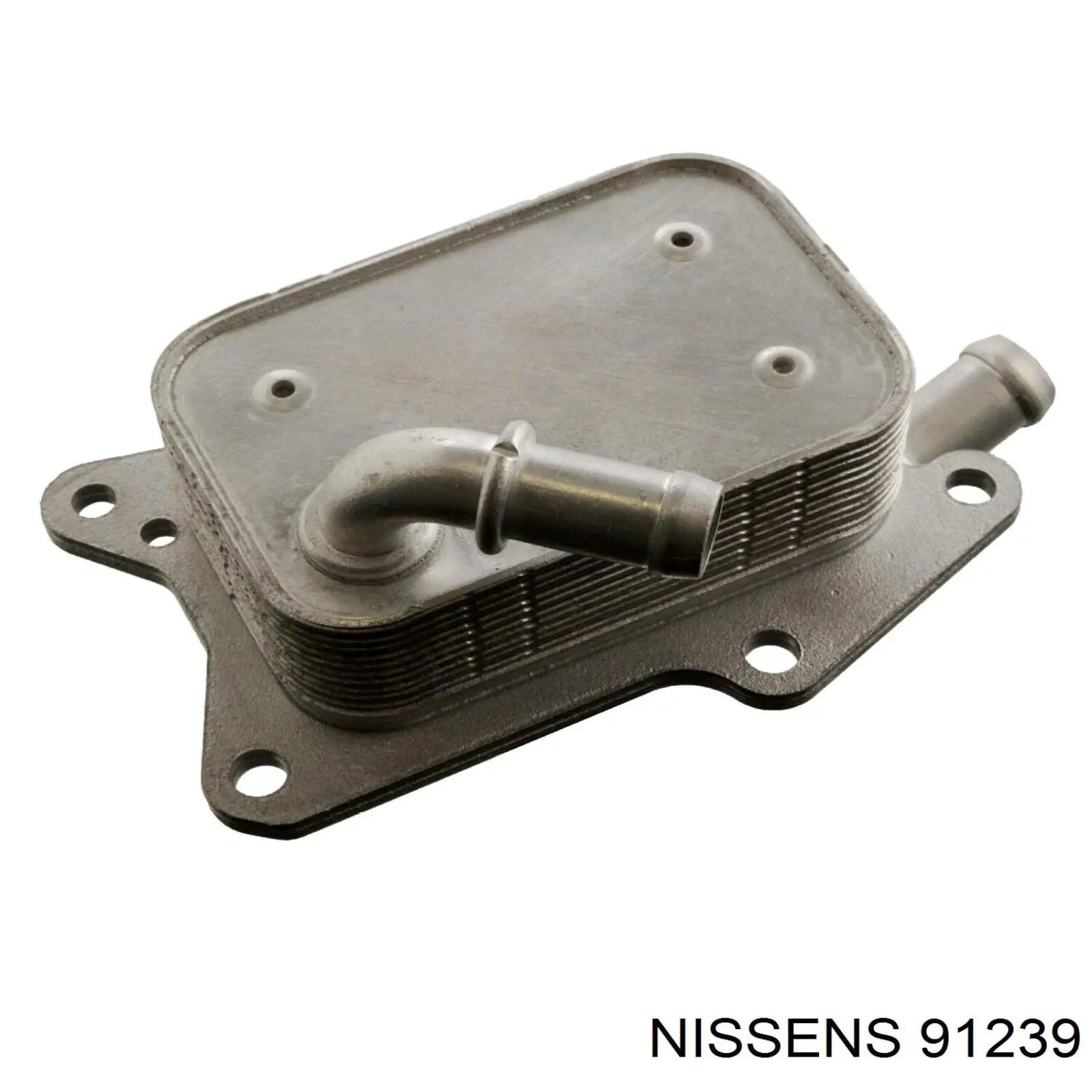 91239 Nissens радиатор масляный (холодильник, под фильтром)