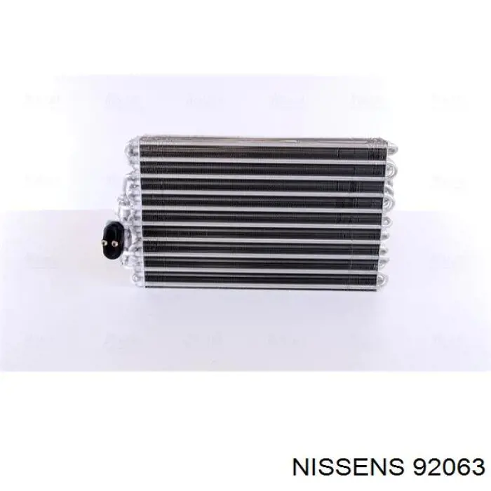 Evaporador, aire acondicionado 92063 Nissens