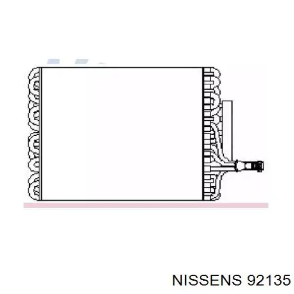 Испаритель кондиционера 92135 Nissens