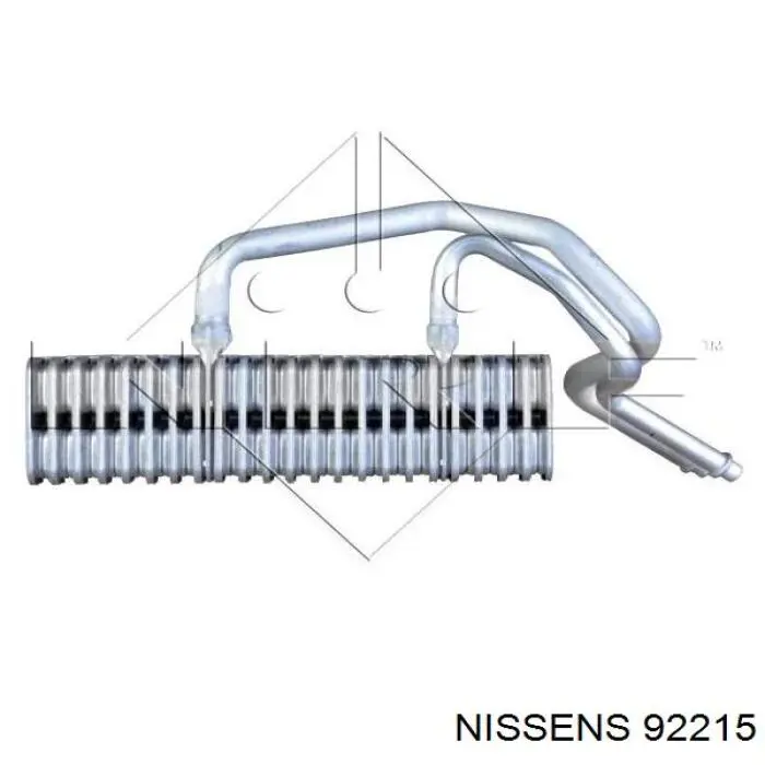 Испаритель кондиционера 92215 Nissens