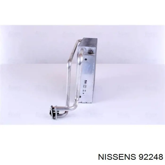 Evaporador, aire acondicionado 92248 Nissens