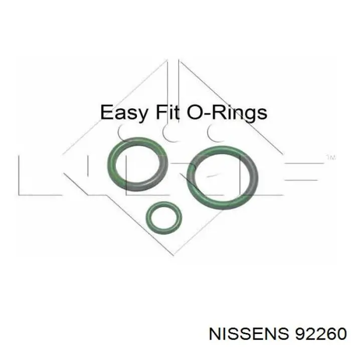Испаритель кондиционера 92260 Nissens