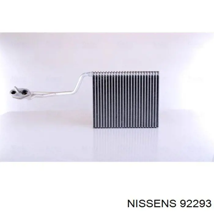 Evaporador, aire acondicionado 92293 Nissens