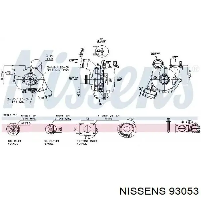 454205-0001 MSG Rebuilding турбина