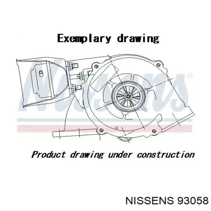 93058 Nissens турбина