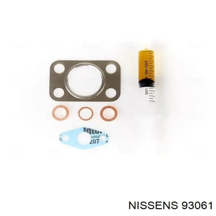 Turbocompresor 93061 Nissens