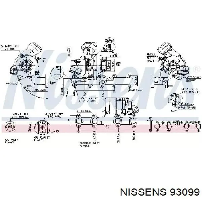 93099 Nissens turbina