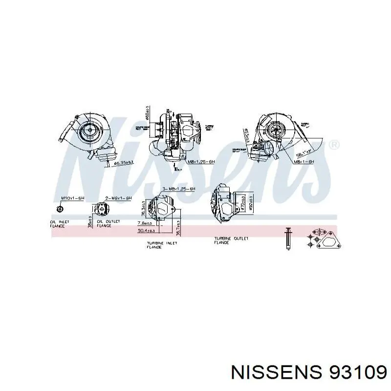GT2256VSL14875TURBO SL Turbo Турбонаддув