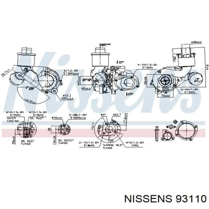 93110 Nissens turbina