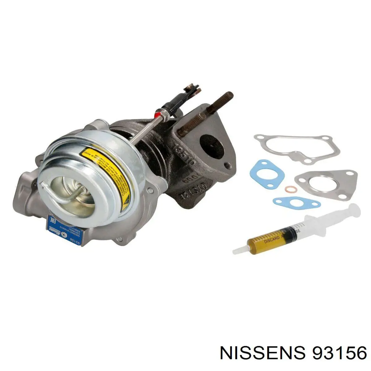 Turbocompresor 93156 Nissens