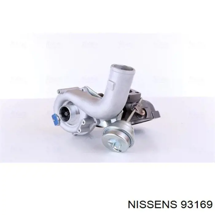 Turbocompresor 93169 Nissens