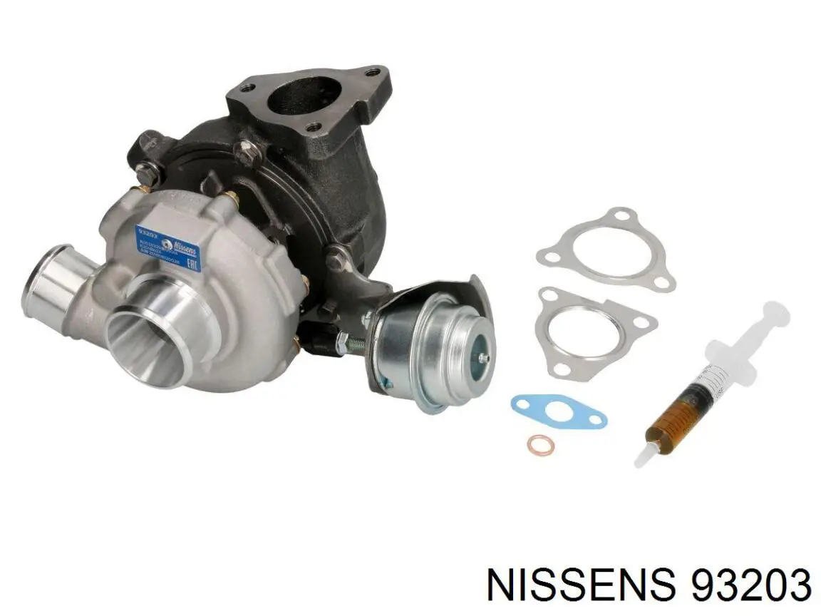 Turbocompresor 93203 Nissens