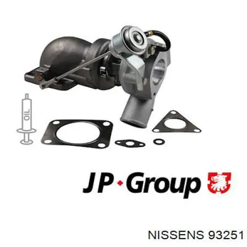 Купить 93251 Nissens Турбоком