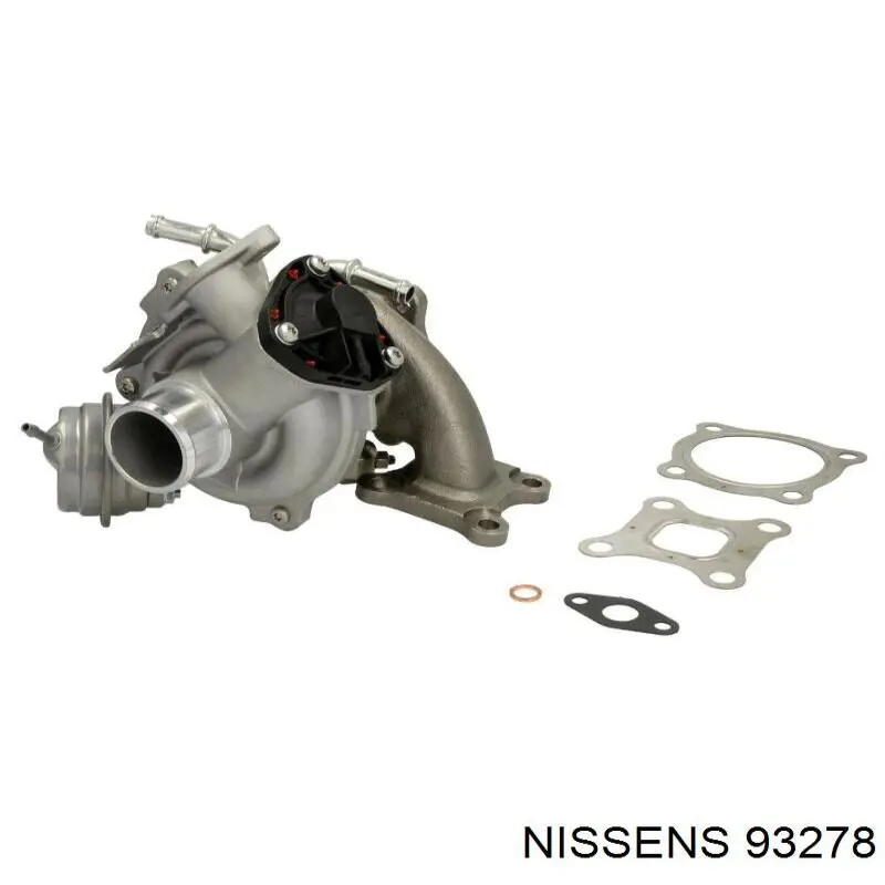 Turbocompresor 93278 Nissens