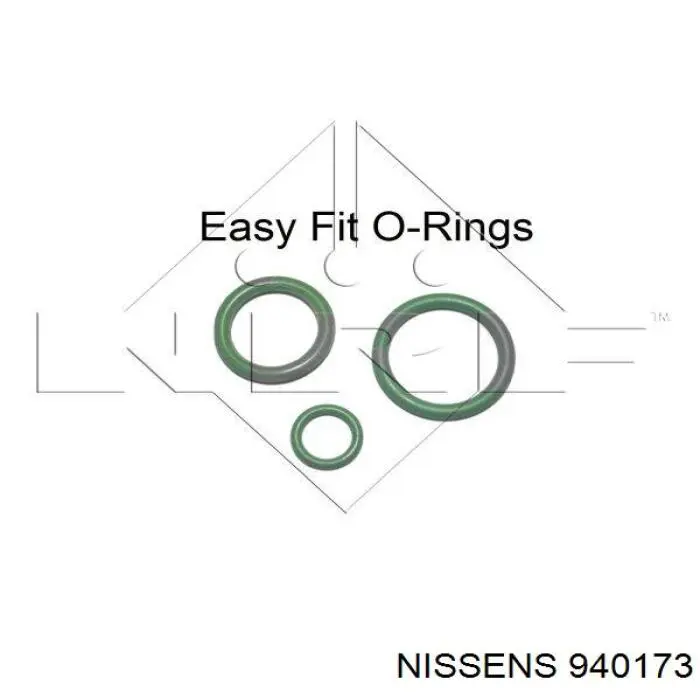 Радиатор кондиционера 940173 Nissens