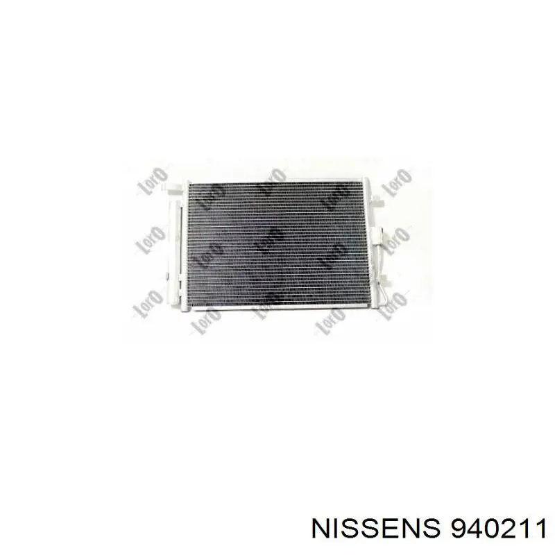 940211 Nissens radiador de aparelho de ar condicionado