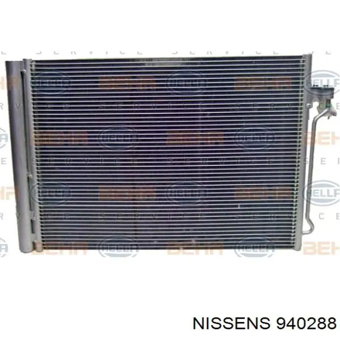 Condensador aire acondicionado 940288 Nissens