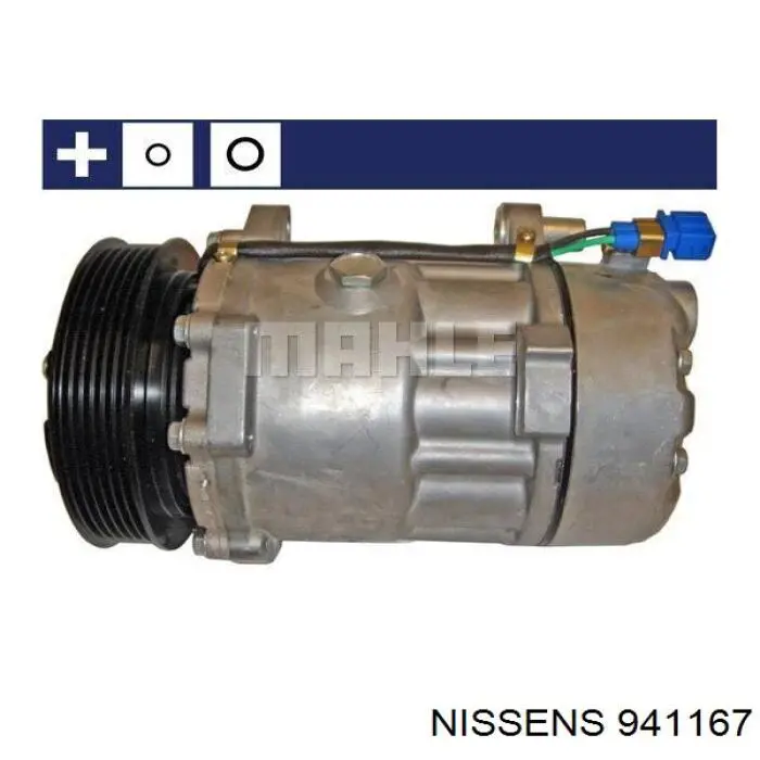 Condensador aire acondicionado 941167 Nissens