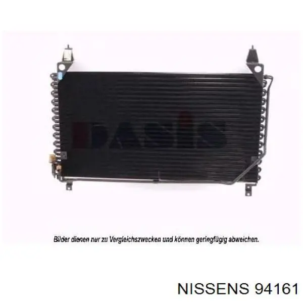 Condensador aire acondicionado 94161 Nissens