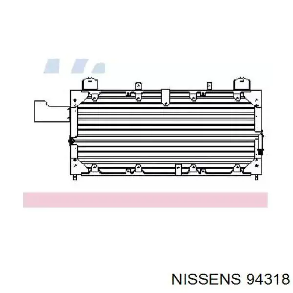 94318 Nissens Конденсатор