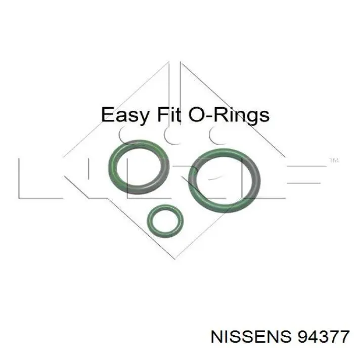 Конденсатор кондиционера Nissens 94377 цена, от 120.22 USD
