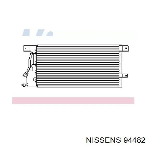 94482 Nissens радиатор кондиционера
