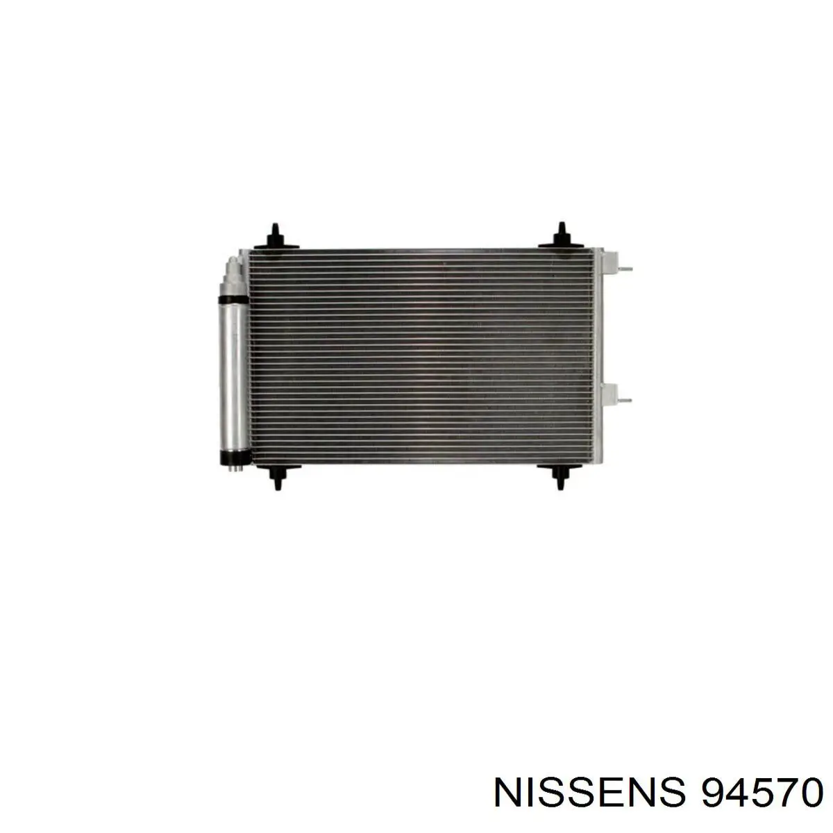 Condensador aire acondicionado 94570 Nissens