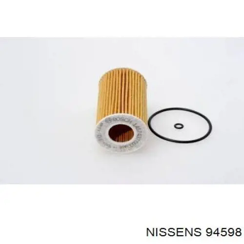 Радиатор кондиционера 94598 Nissens