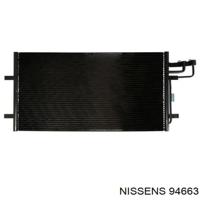 Радиатор кондиционера 94663 Nissens