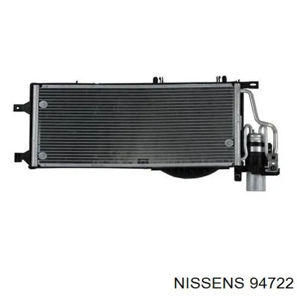 Condensador aire acondicionado 94722 Nissens