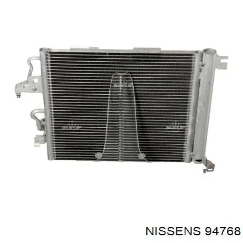 Радиатор кондиционера 94768 Nissens