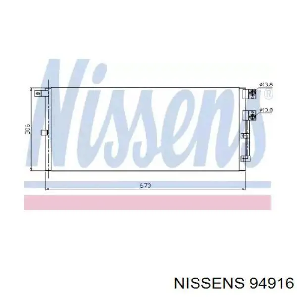 Конденсатор кондиционера Jaguar C2S45122 цена, от 114.83 USD