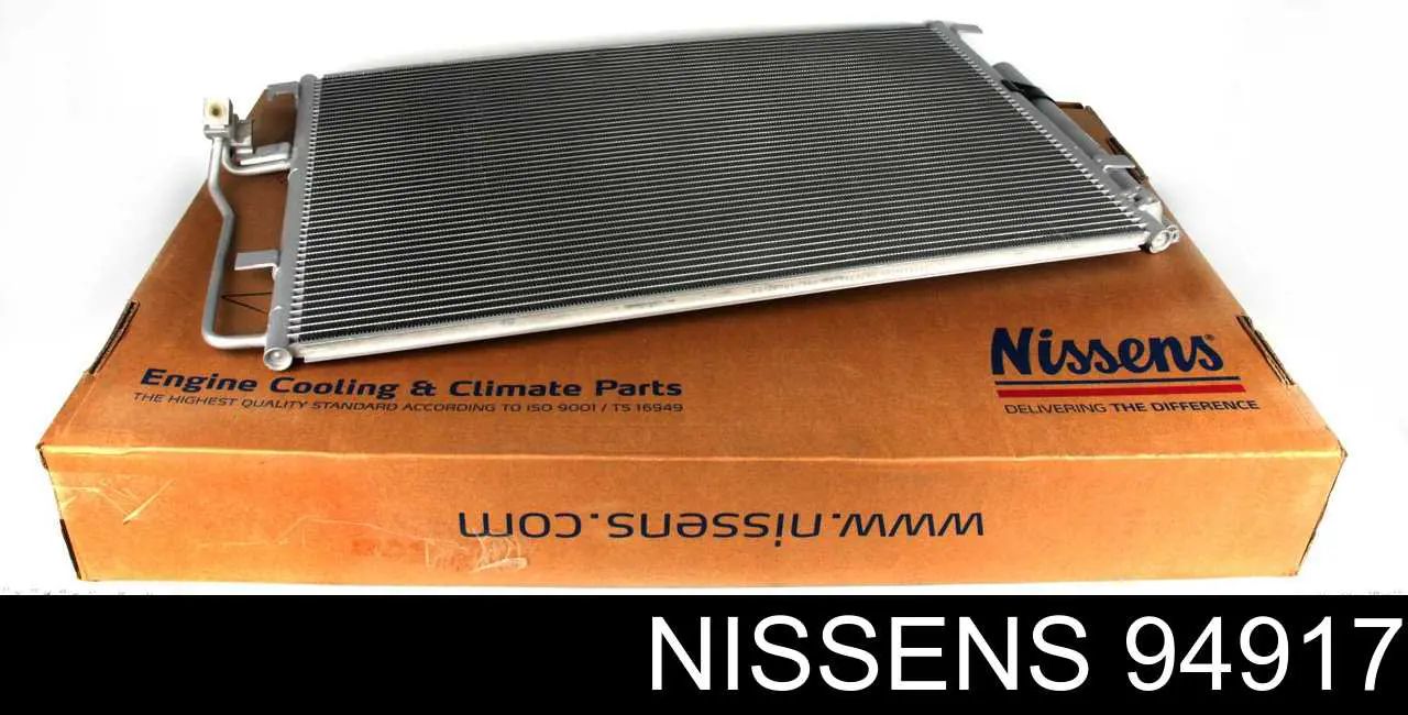 94917 Nissens радиатор кондиционера