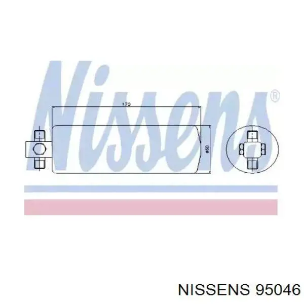 Осушитель кондиционера 95046 Nissens