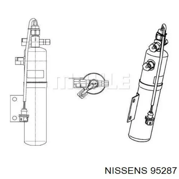 95287 Nissens ресивер-осушитель кондиционера