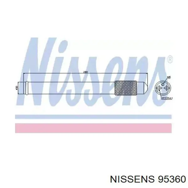 Осушитель кондиционера Nissens 95360 цена, от 20.24 USD