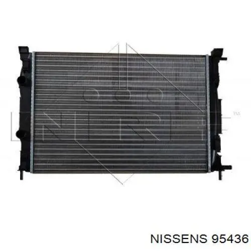 Receptor-secador del aire acondicionado 95436 Nissens