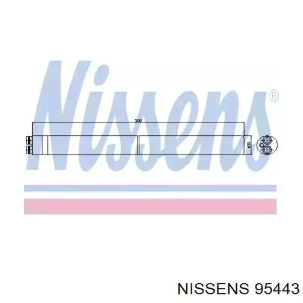 95443 Nissens ресивер-осушитель кондиционера