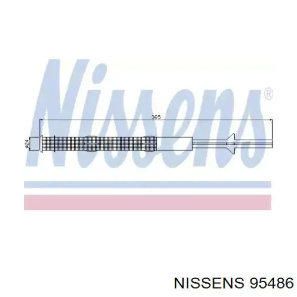 95486 Nissens ресивер-осушитель кондиционера