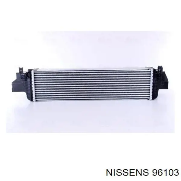 96103 Nissens radiador de intercooler