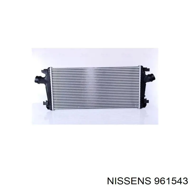 961543 Nissens radiador de intercooler