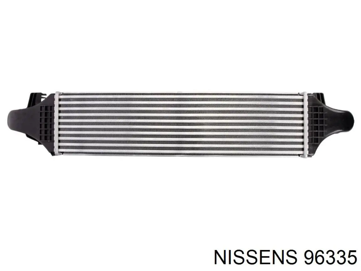 Радіатор интеркуллера 96335 Nissens