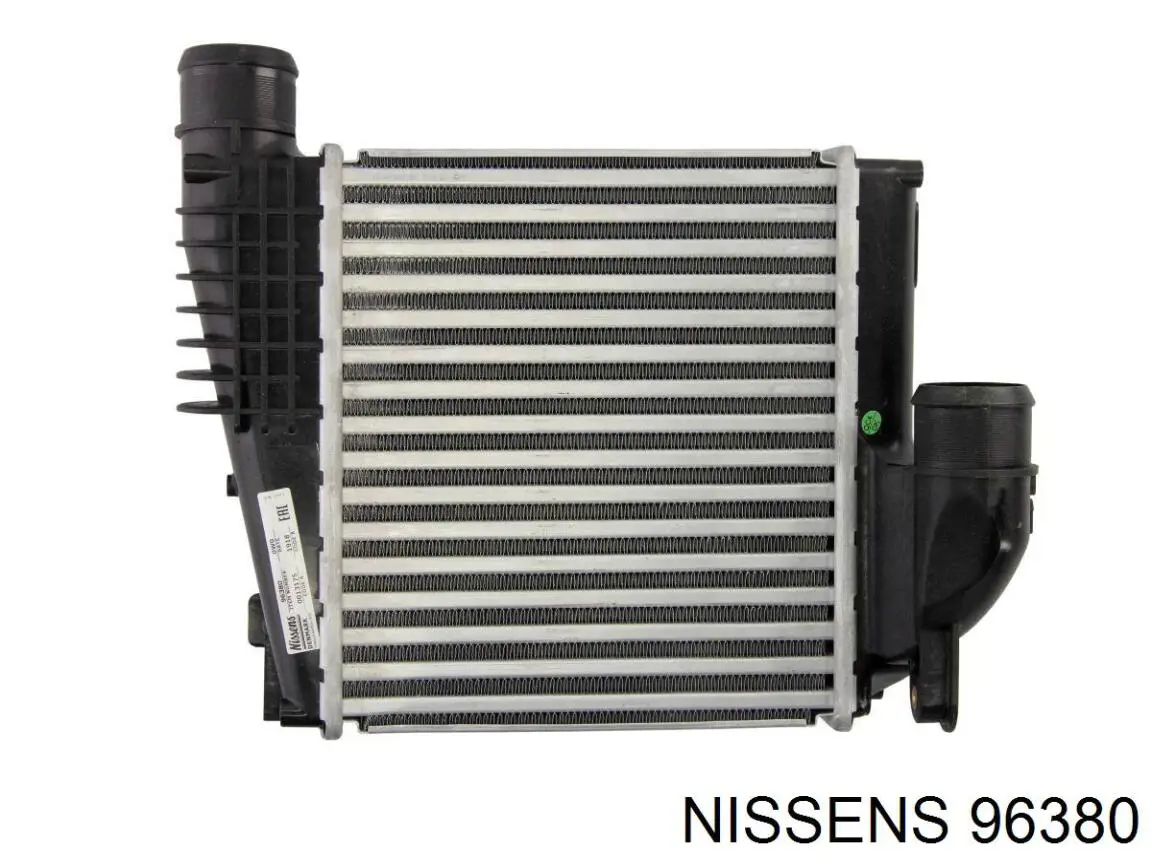 96380 Nissens radiador de intercooler