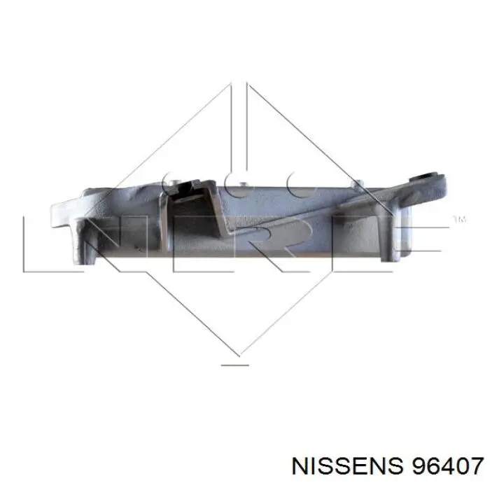 Интеркулер 96407 Nissens