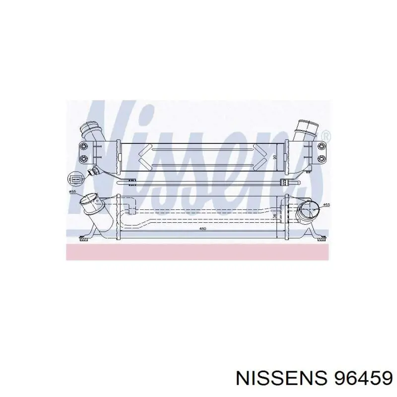 96459 Nissens интеркулер