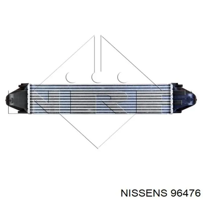 Интеркулер 96476 Nissens